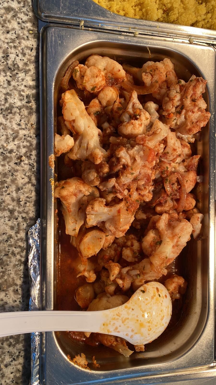 Blumenkohl in Tomatensauce 