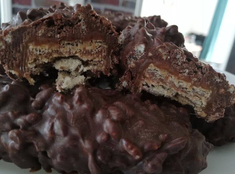 Barre chocolatée façon 