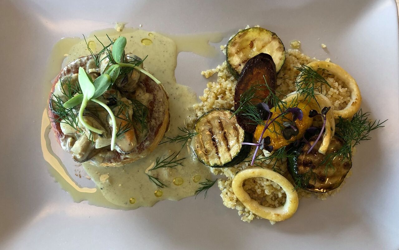 Risotto de boulgour et ses légumes grillés