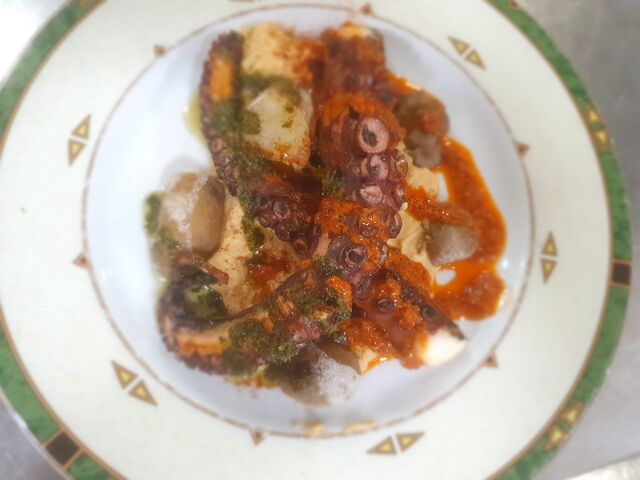 PULPO A LA PLANCHA