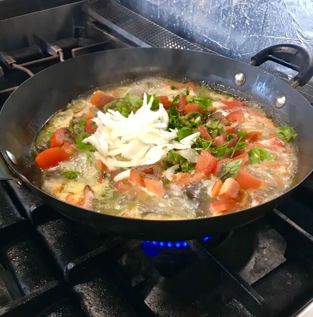 Bacalao a la italiana