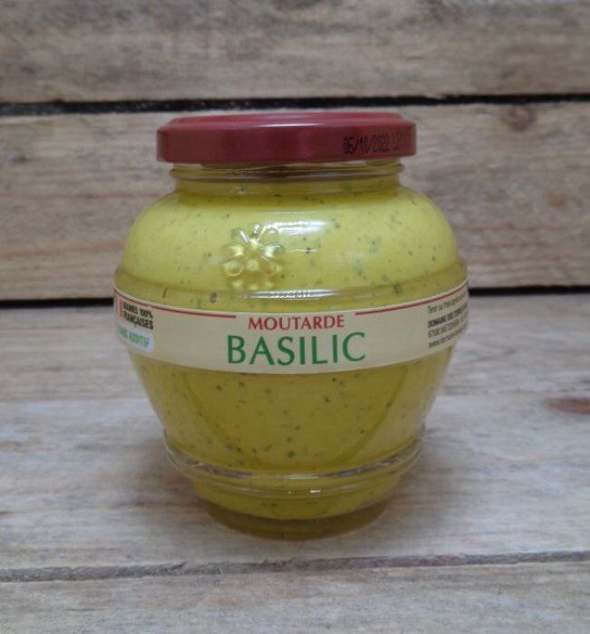 Moutarde basilic - 55gr - 2,48€ - 200gr - 3,82€