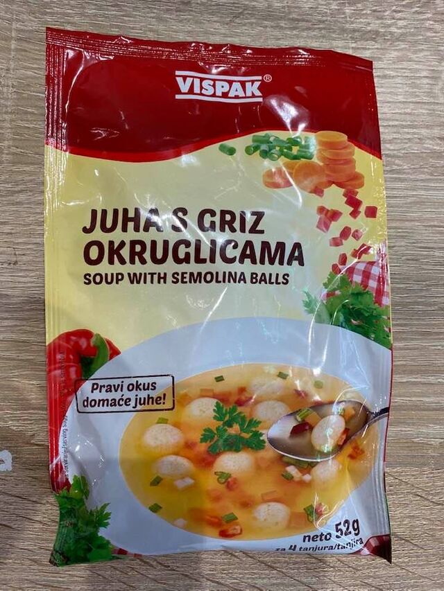 JUHA SA GRIZOM OKRUGLICAMA VISPAK 52G