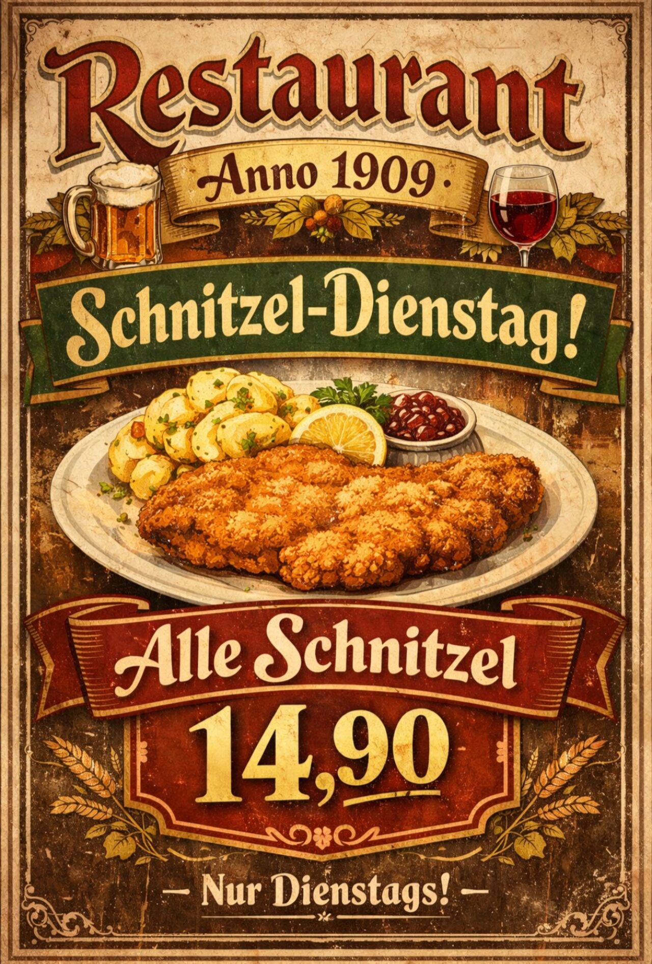Schnitzel Dienstag