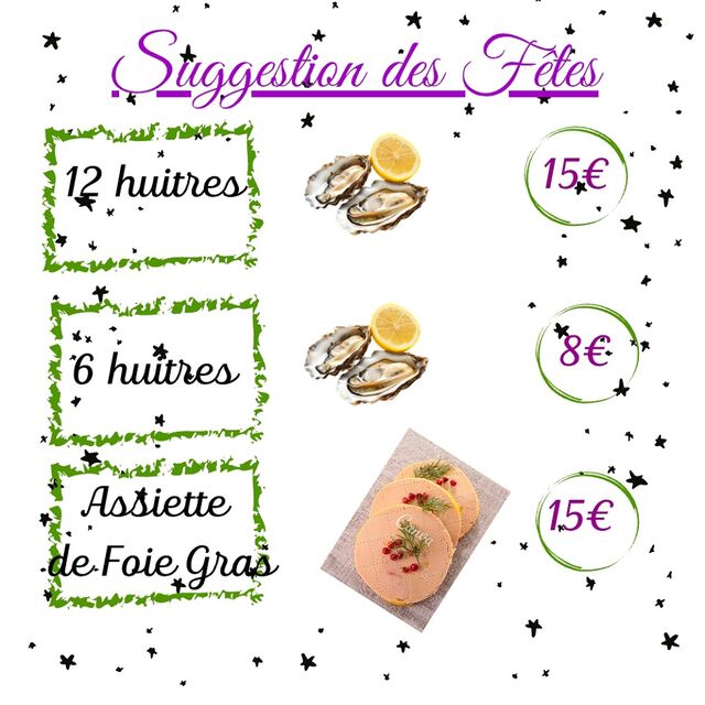 Pour les fêtes uniquement 