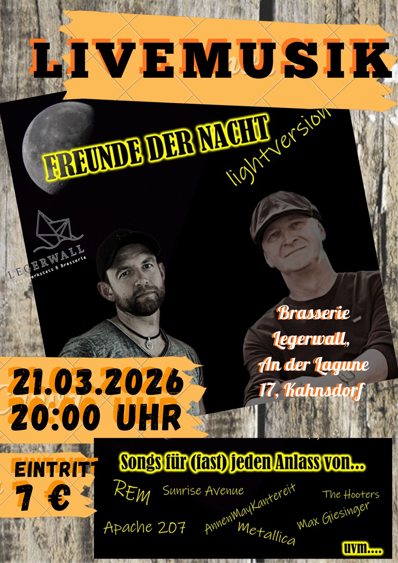 21.03.26 - Livemusik-Abend