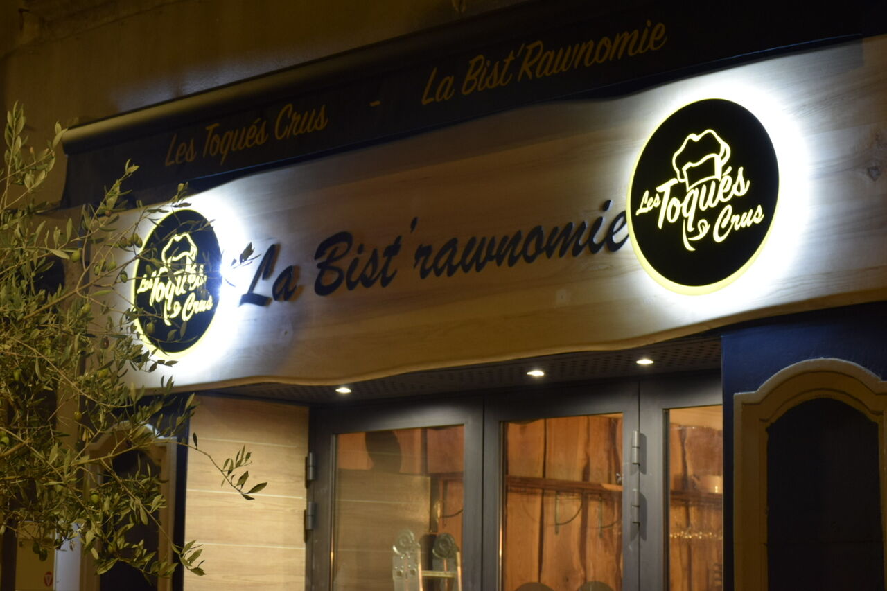 Bienvenue chez Les Toqués Crus