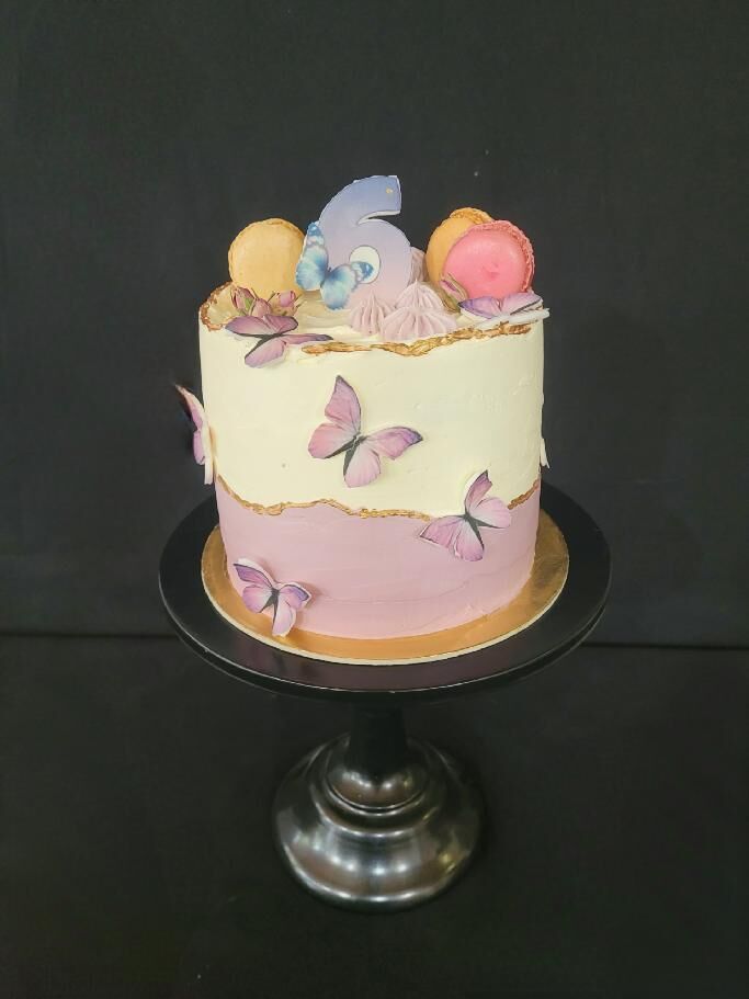 Motýlí dort