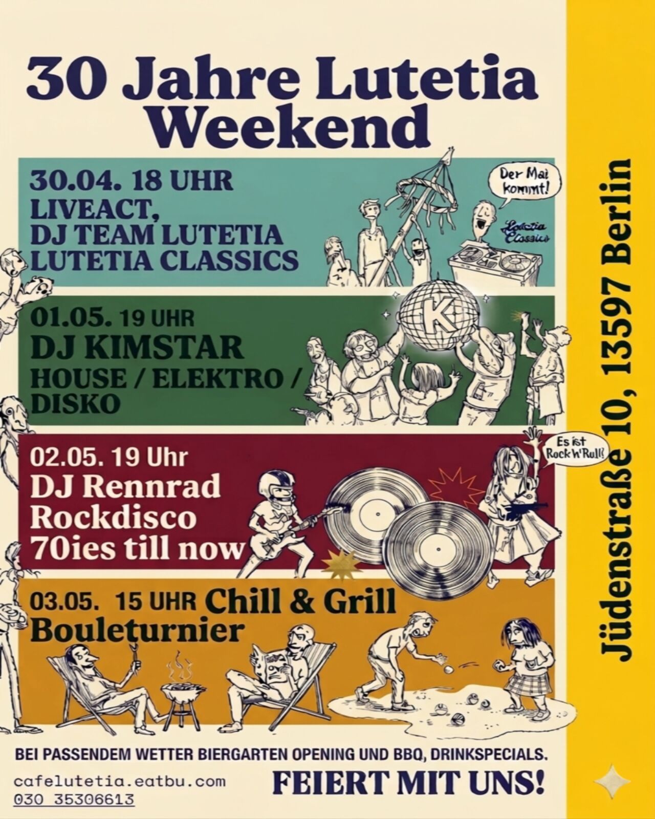 30 Jahre Lutetia Weekend