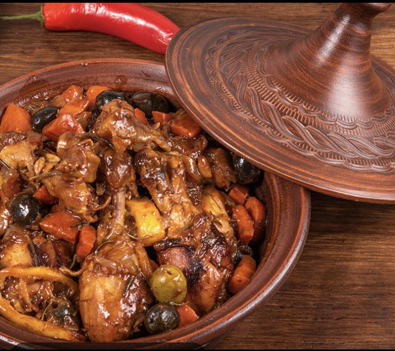 Tajine ô poulet