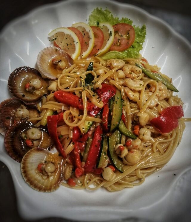 Bavette sa kaneštrelima i povrćem