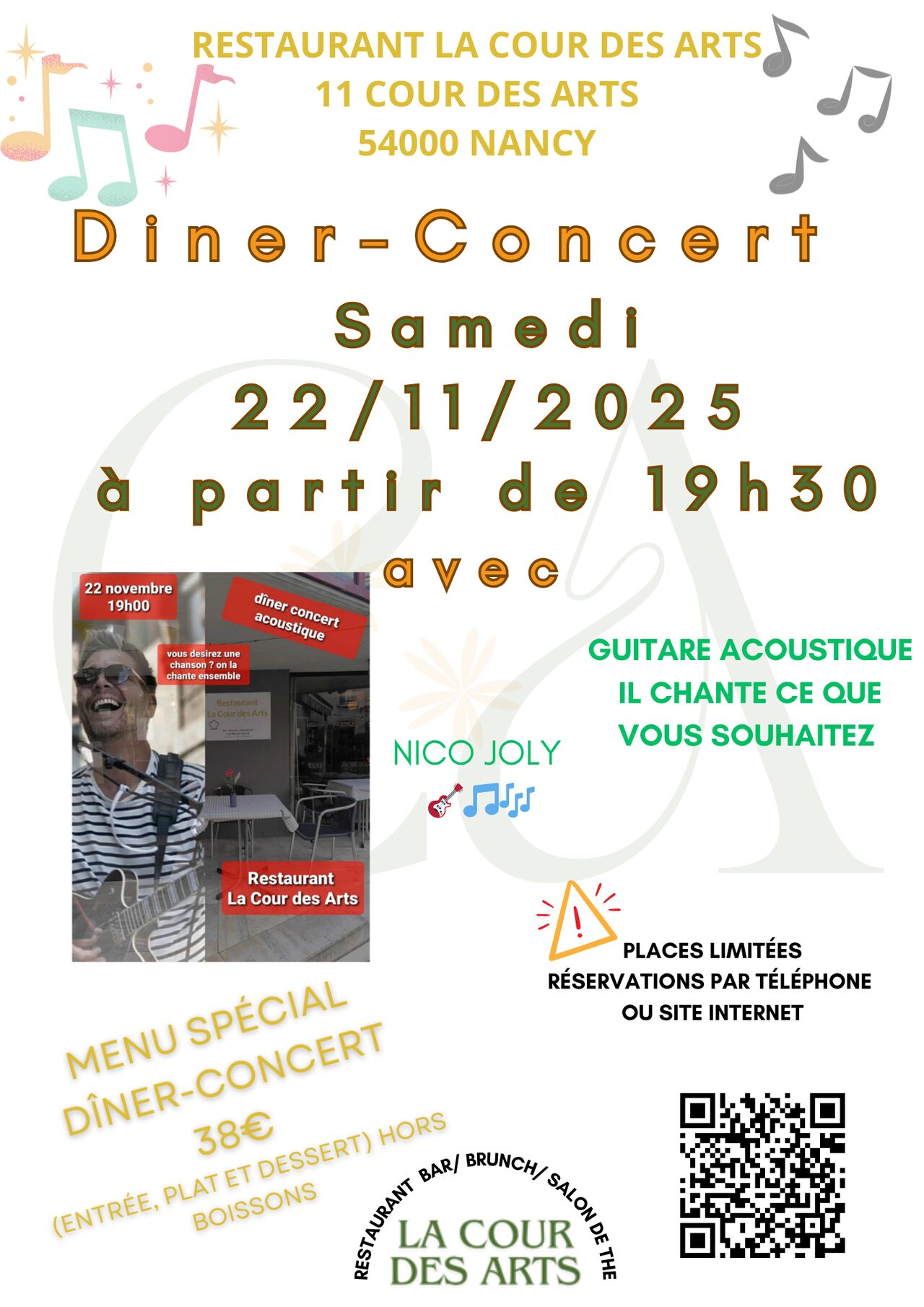 Dîner concert