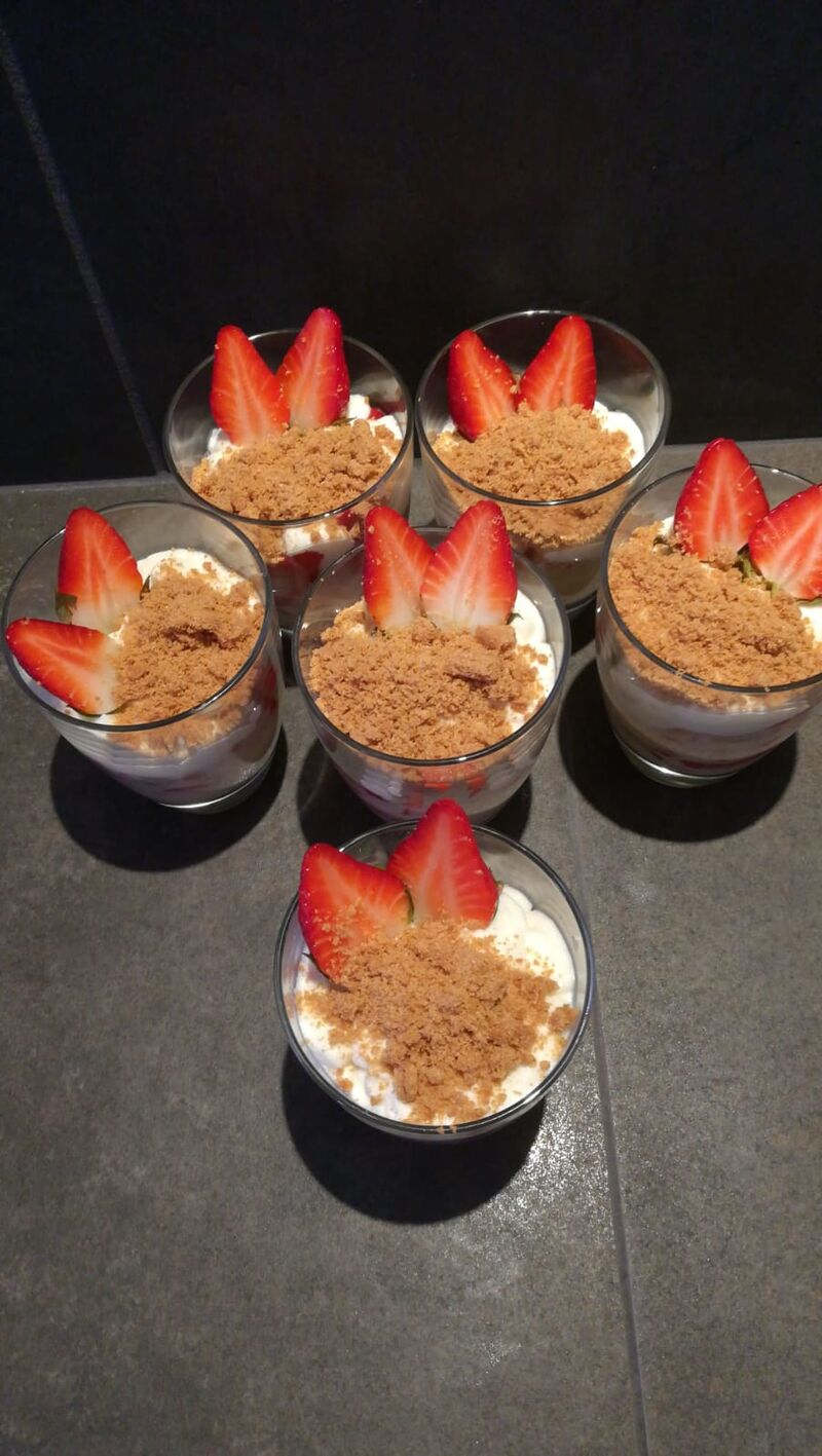 Tartes aux fraises revisitée