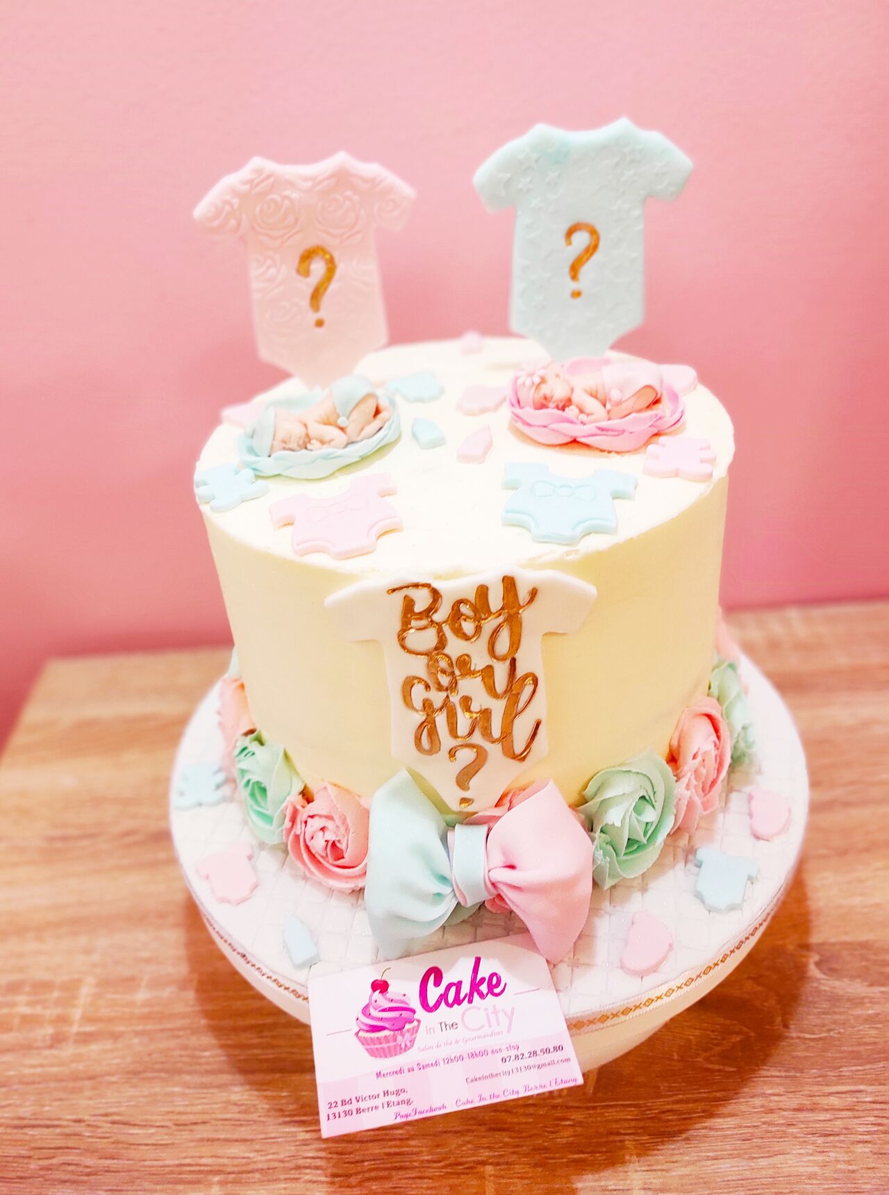 Baby Shower Cake Boy or girl