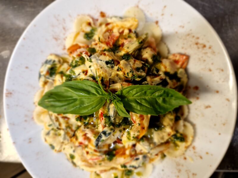 Farfalle aux legumes