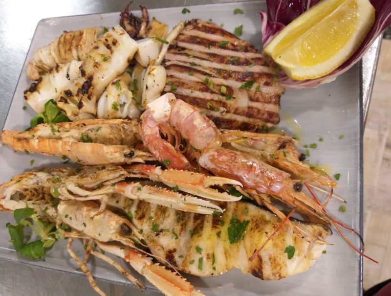 La nostra Grigliata di pesce 
