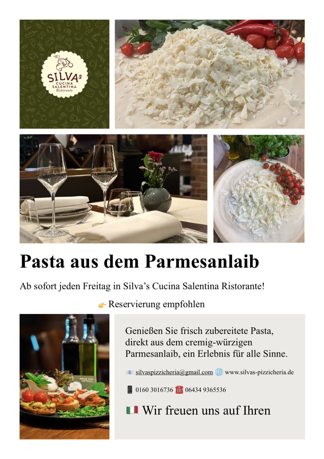 Parmesanlaib am Freitag