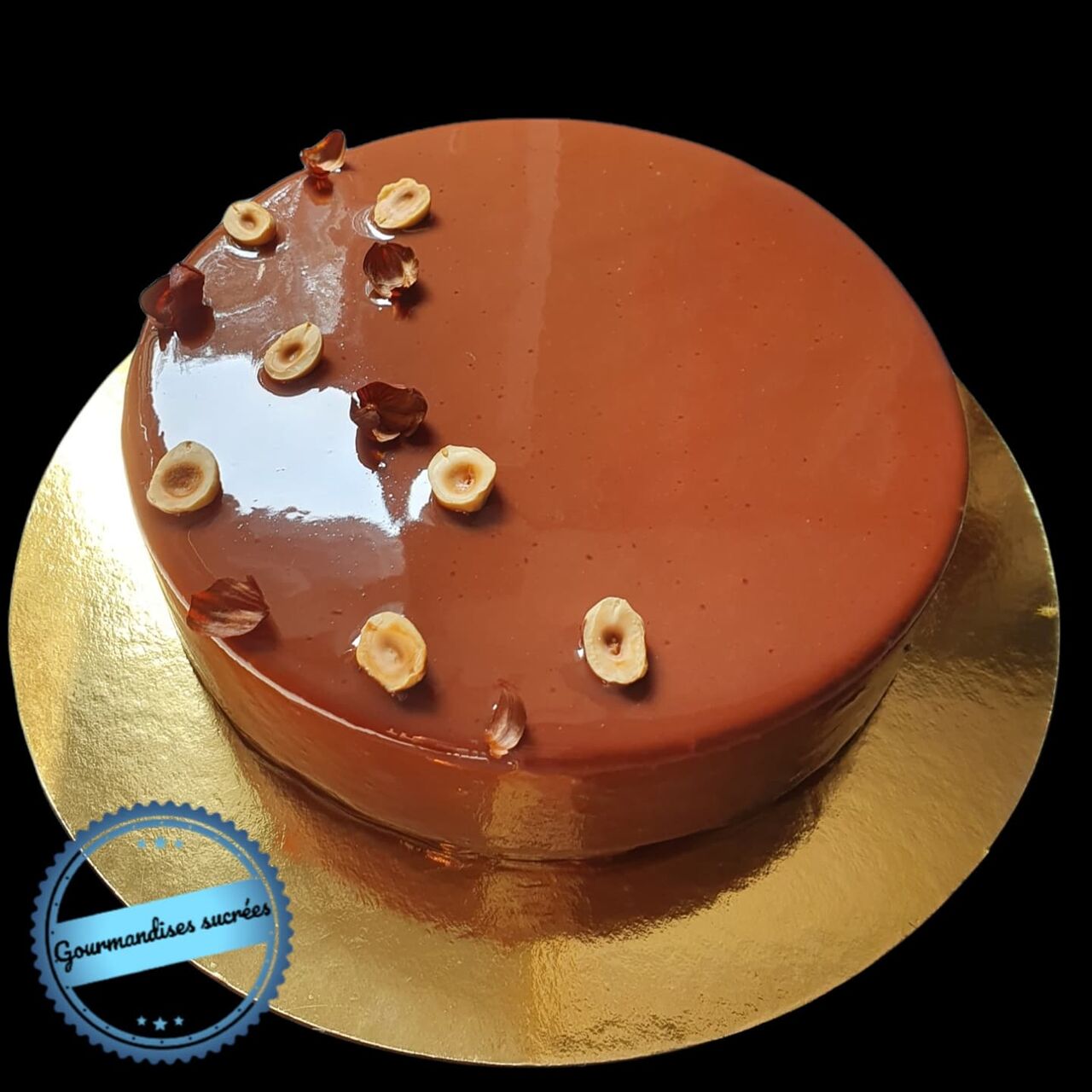 Entremets Chocolat/noisettes 