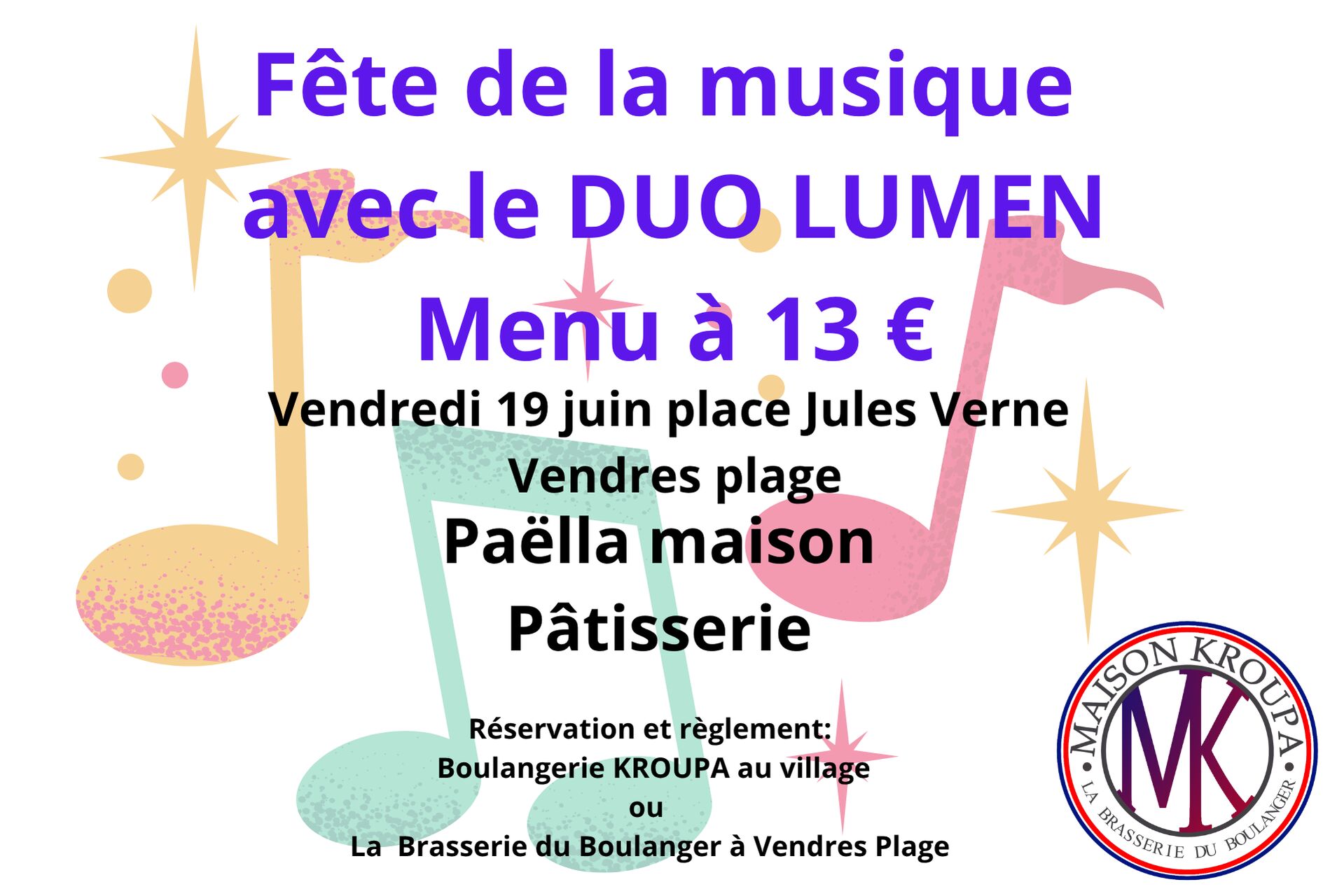 Fête de la musique vendres plage