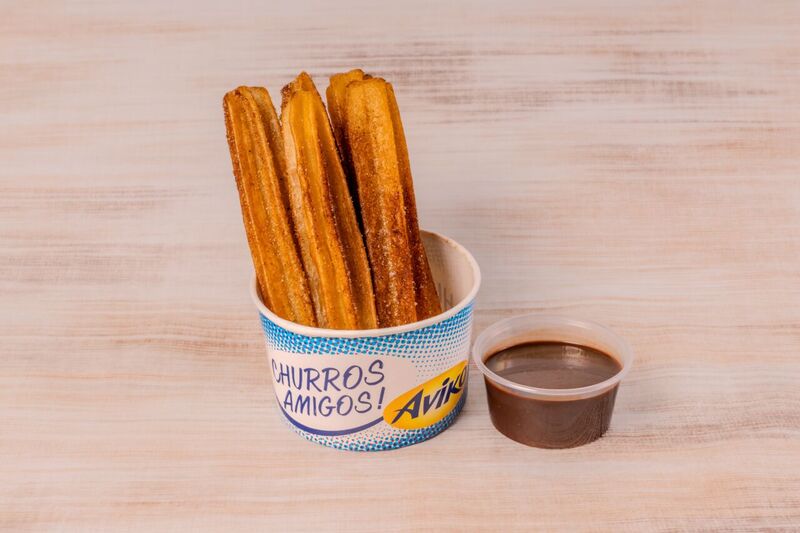 Churros Nutellás Öntettel