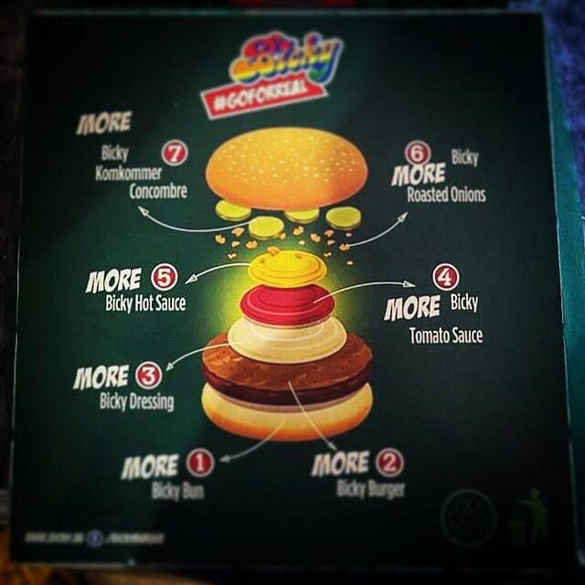 Préparation d'un Bicky Burger Original