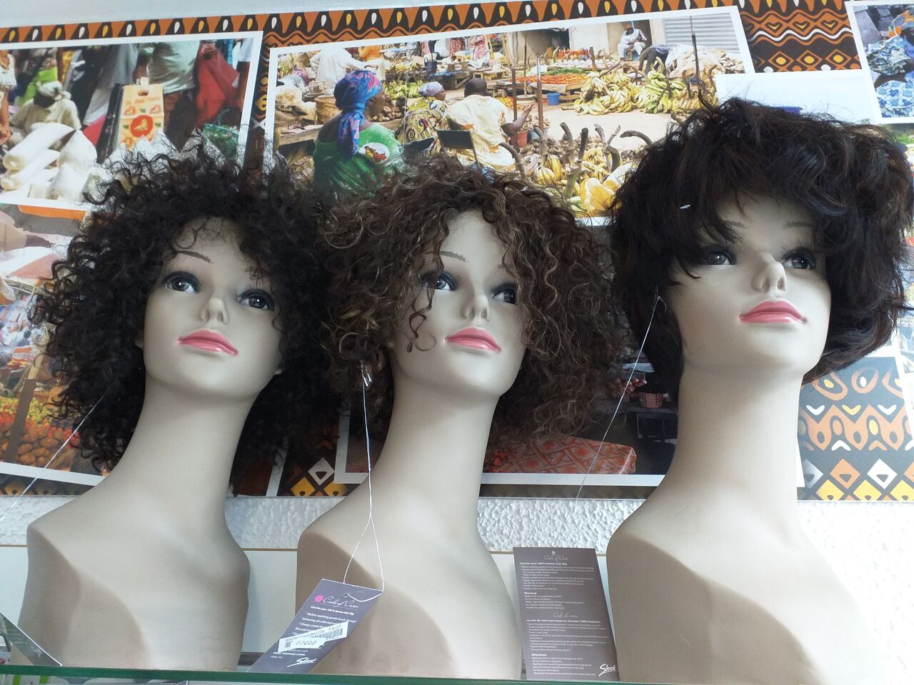 Perruques afro naturelles