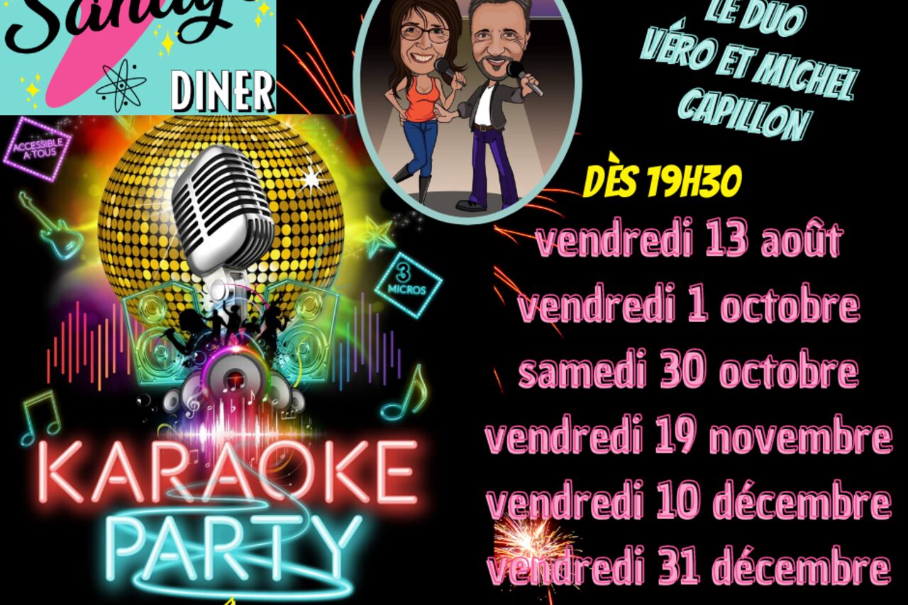 KARAOKE PARTY Vendredi 13 Août 2021