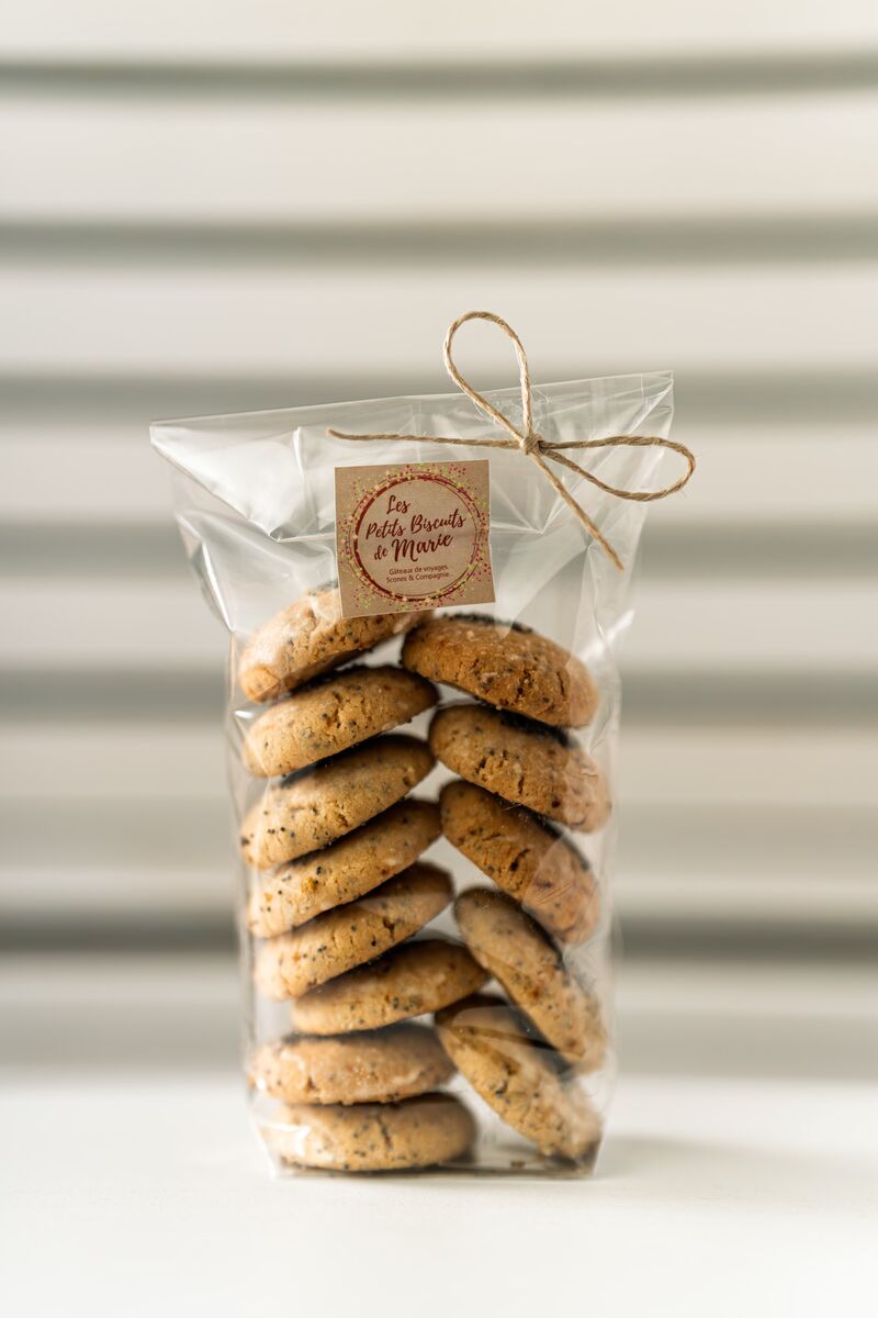 Cookies citron pavot - 125g 