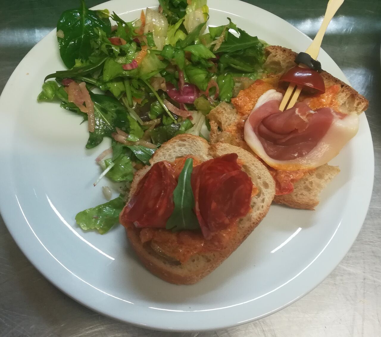 Duo de Tartines basque