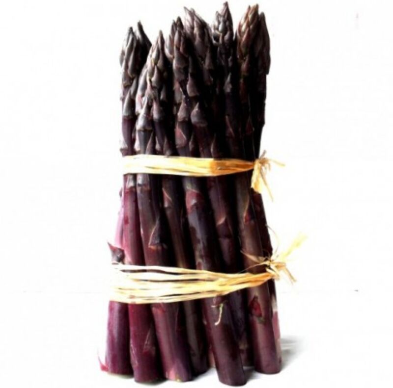 Asperges violettes botte 16/22 d'Alsace - 9,65€