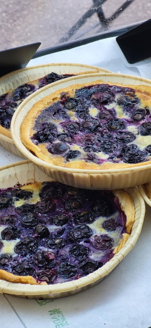 Tarte Alsacienne aux Myrtilles