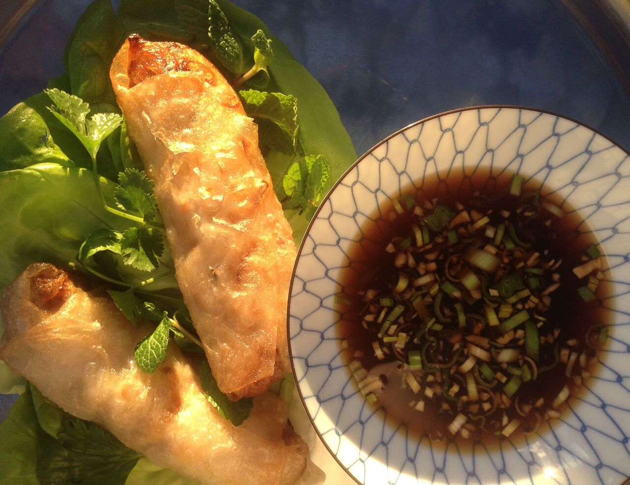 Nems et sauce nuoc cham
