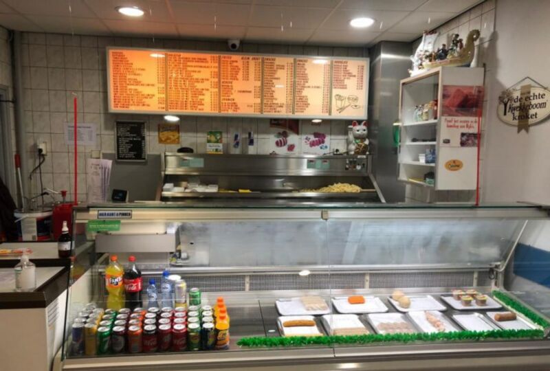 Vitrine Cafetaria de Staasie