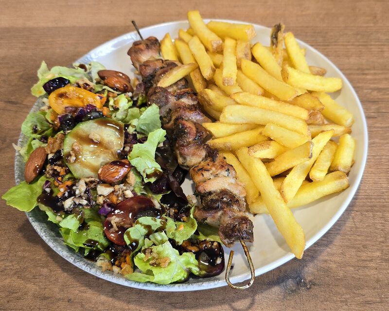brochette de poulet