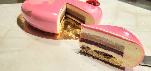 interieurd'un entremet