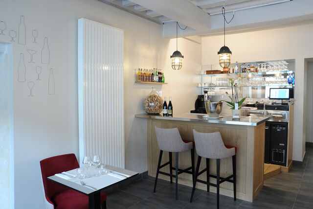 Entrée du restaurant la Régalade à Chantilly 