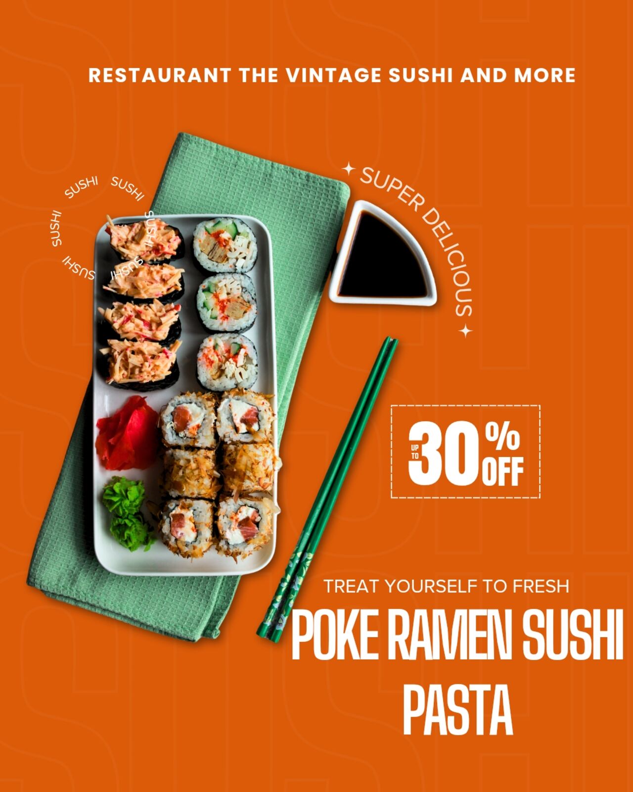 Food Promotion – Up to 30% OFF