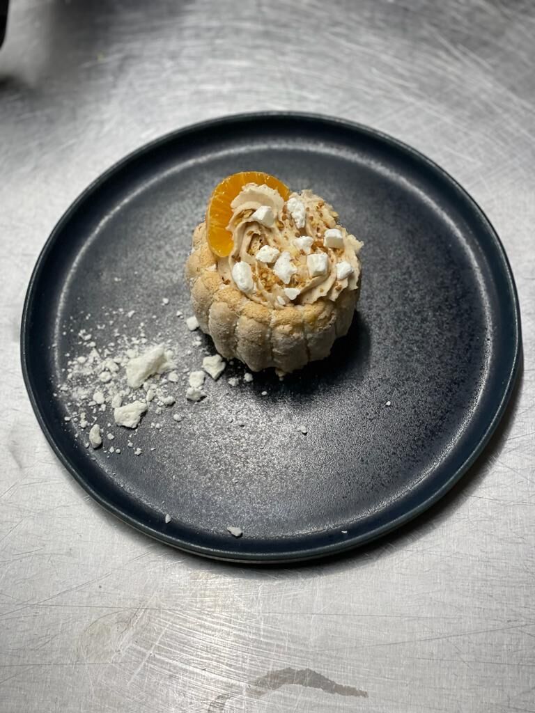 Charlotte châtaigne et clémentines 