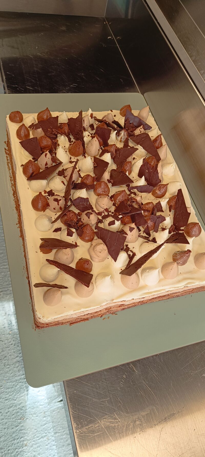 Entremet aux trois chocolats