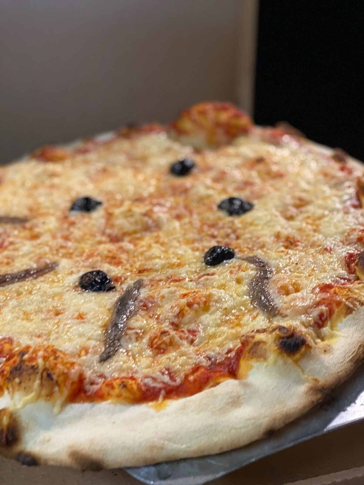 Pizza moitié moitié