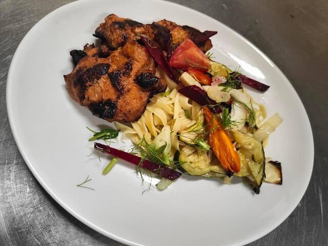 Menu jour, Araignée de porc mariné au piment d’espelette 