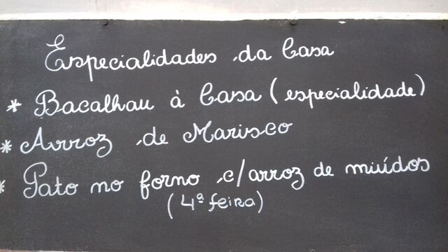 As nossas especialidades 