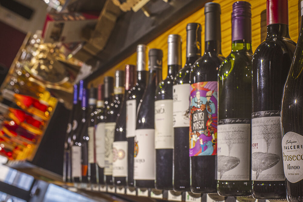 Petite sélection de Vins Étrangers.