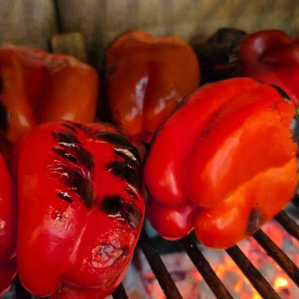 Pimientos a la parrilla