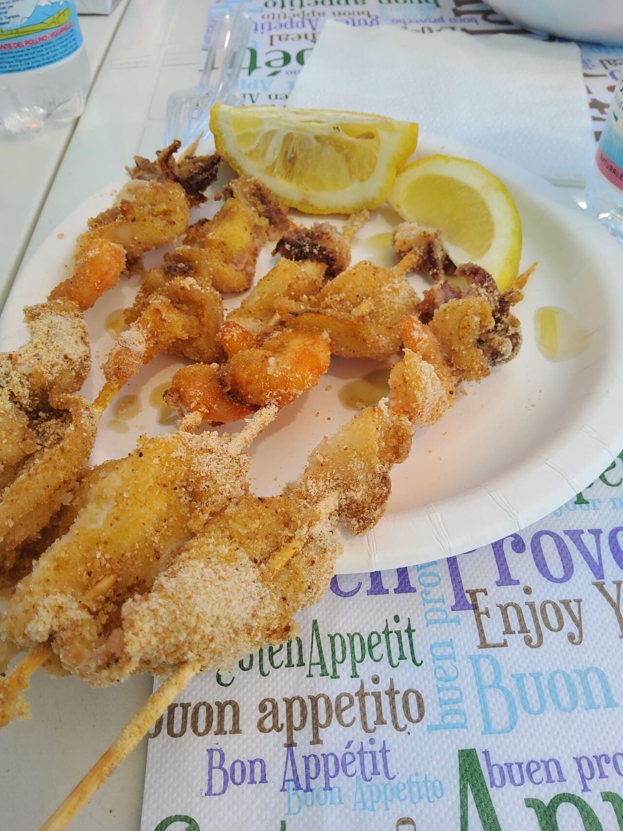 Spiedini di pesce