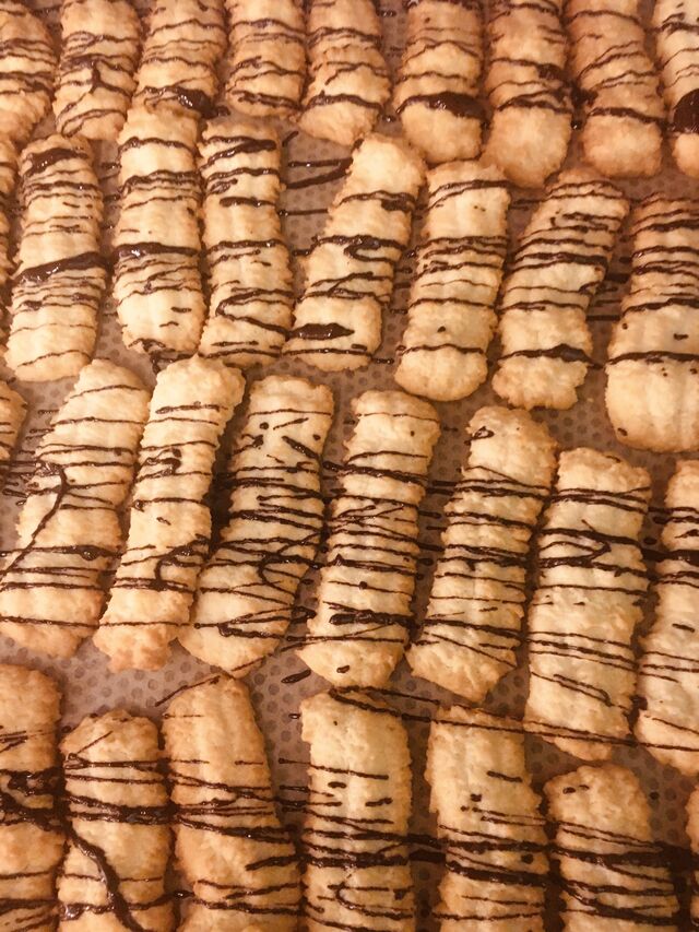 Hausgemachte
Spritzgebäck 