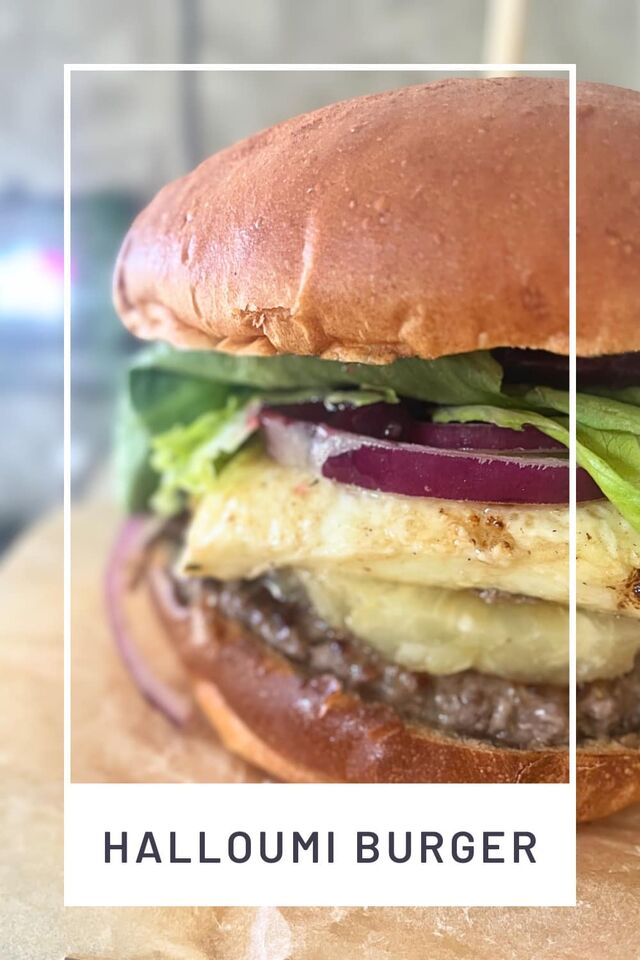 Halloumi Burger