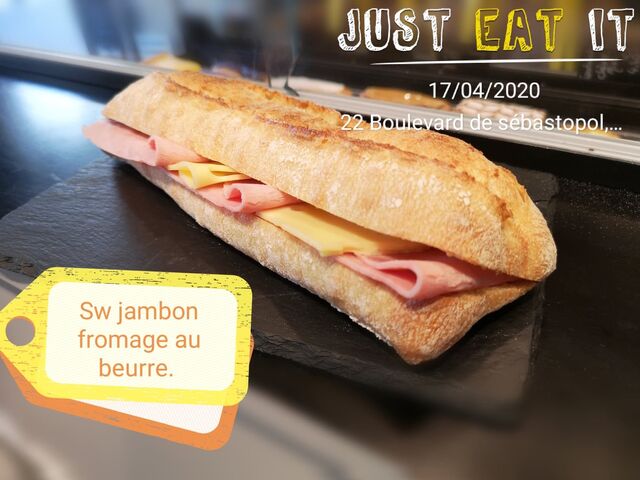 SW Jambon emmental beurre 