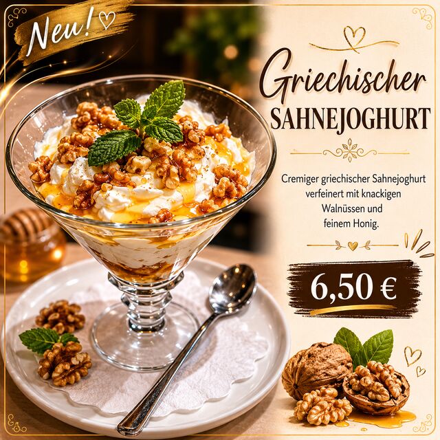 Griechischer Sahnejagurt
