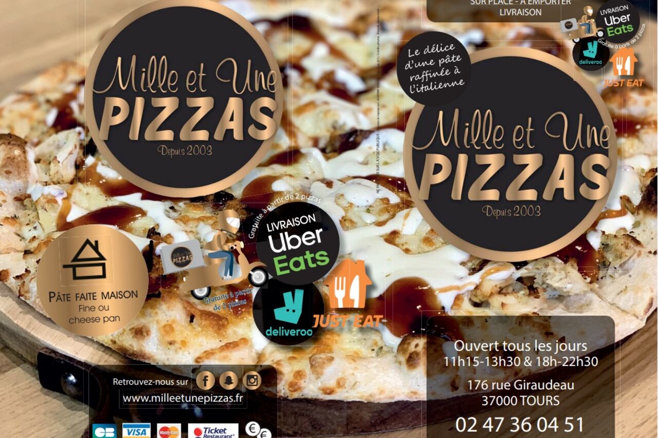 Mille et une pizzas à Tours